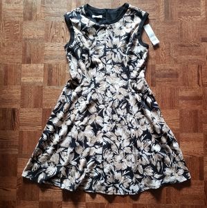 Floral A-line dress (new with tag)